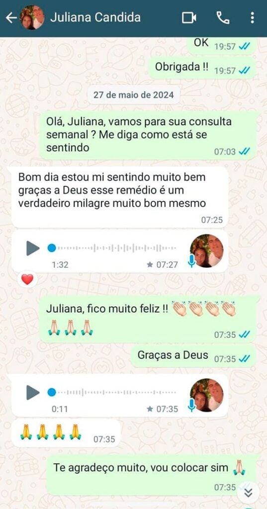 Depoimento - Juliana Candida