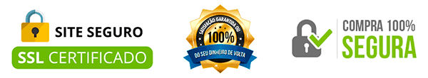 100% Seguro e Confiável